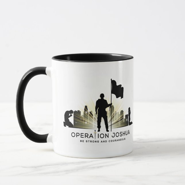 Operation Joshua Front Line Mug (Left)