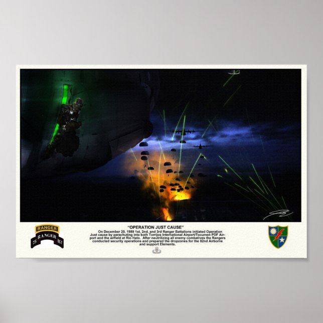Operation Just Cause Poster (Front)
