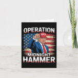 Operation Midnight Hammer Funny Trump  Card