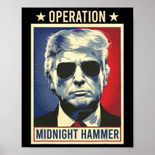 Operation Midnight Hammer Trump  Poster