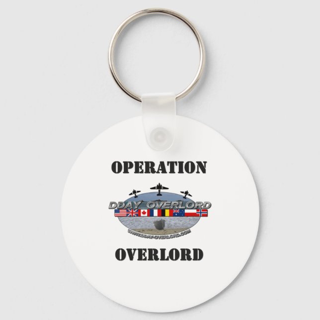 Operation Overlord 1944 Keychain (Front)