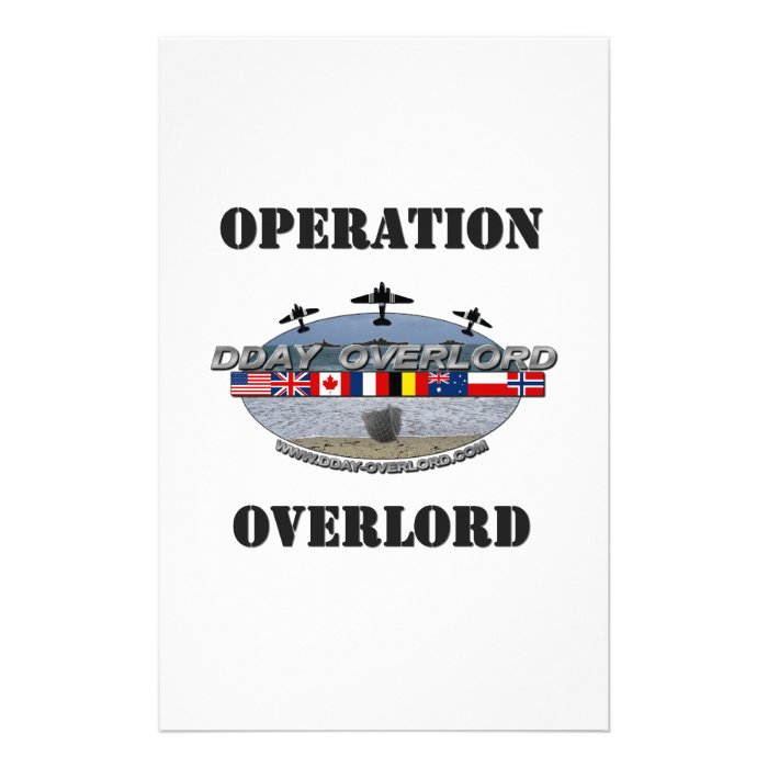 Operation Overlord 1944 Stationery