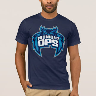 Operation: Recall Midnight Ops logo blue t-shirt