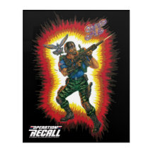 Operation: Recall Retelo art acrylic (16”x20”)