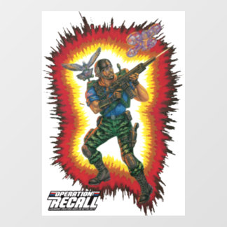 Operation: Recall Retelo art wall decal (28"x40")