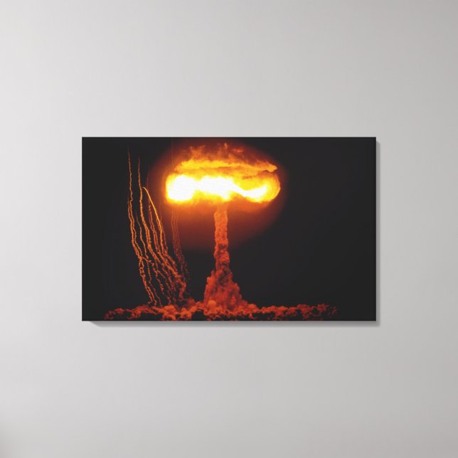 Operation Upshot Knothole, CLIMAX Event Canvas Print (Front)