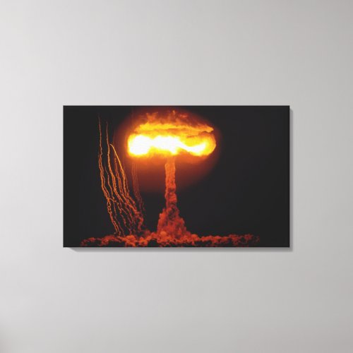 Operation Upshot Knothole CLIMAX Event Canvas Print