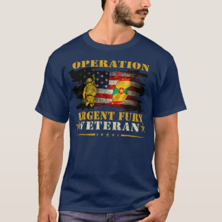 Operation Urgent Fury Combat Veteran Grenada Gift T-Shirt
