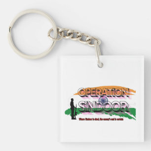OperationSindoor Keychain