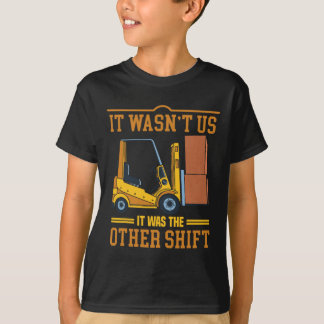 Operator Forklift Driver Fathers Day Funny Forklif T-Shirt