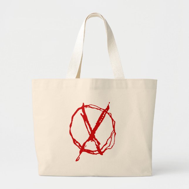 Operator Symbol Large Tote Bag (Front)