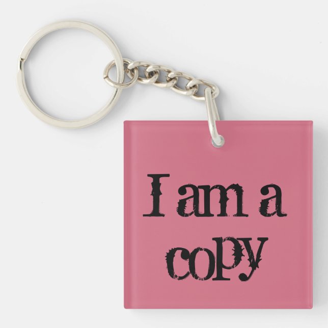 ophan Black quote Helena :I am a copy Keychain (Front)