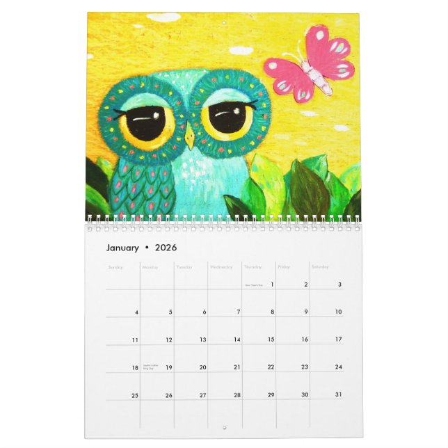 Ophelia 2009 calendar (Jan 2026)