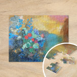Ophelia Among the Flowers | Odilon Redon Fine Art Jigsaw Puzzle<br><div class="desc">Custom printed jigsaw puzzle features Ophelia Among the Flowers (1905-1908) by French artist Odilon Redon. Original work is oil pastel on paper. Click Customize It to change the size or personalize the design.</div>