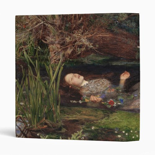 Ophelia by John Everett Millais Binder