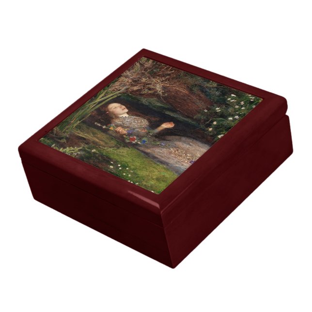 Ophelia by John Everett Millais Gift Box (Side)