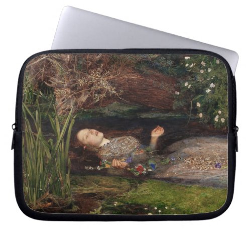 Ophelia by John Everett Millais Laptop Sleeve