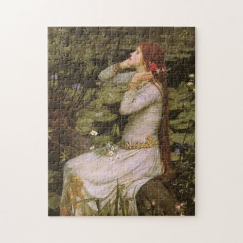 Ophelia by John Waterhouse Puzzle