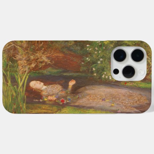 Ophelia by Millais Vintage Victorian Fine Art iPhone 15 Pro Max Case