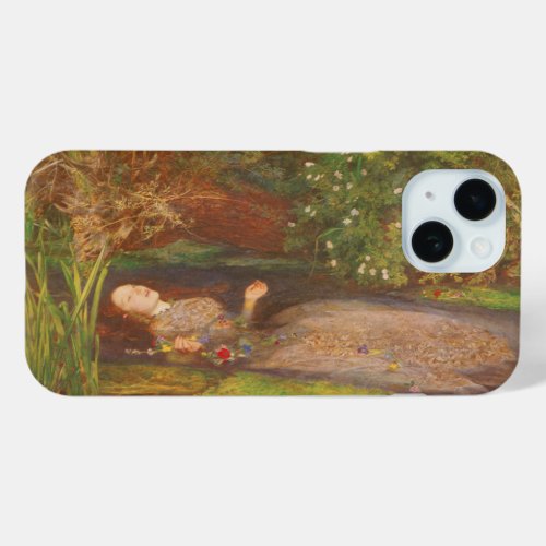 Ophelia by Millais Vintage Victorian Fine Art iPhone 15 Case