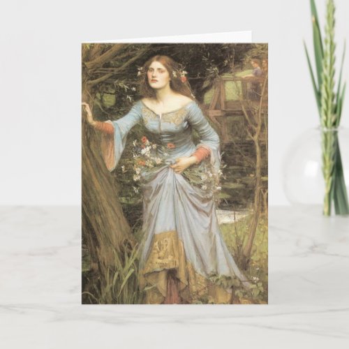 Ophelia Greeting Card