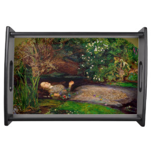 Ophelia, John Everett Millais, 1851-1852 Serving Tray