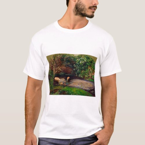 Ophelia John Everett Millais 1851_1852 T_Shirt