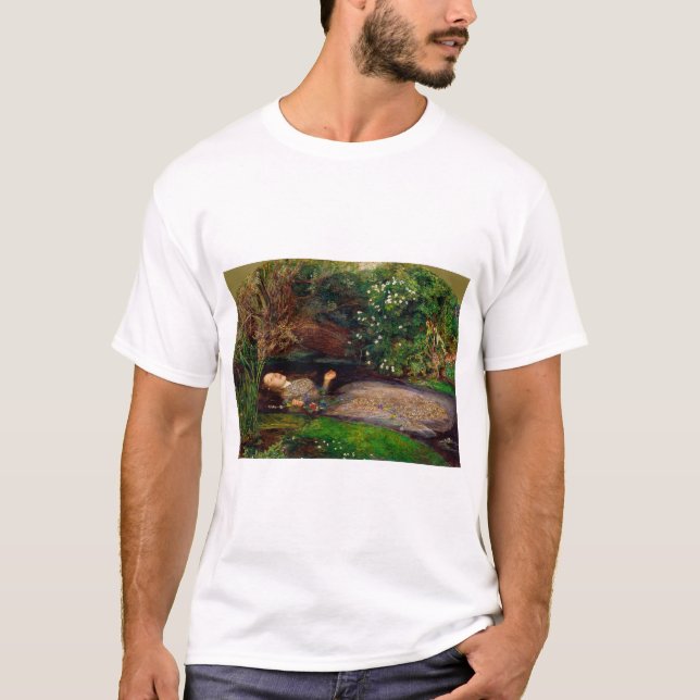 Ophelia, John Everett Millais, 1851-1852 T-Shirt (Front)