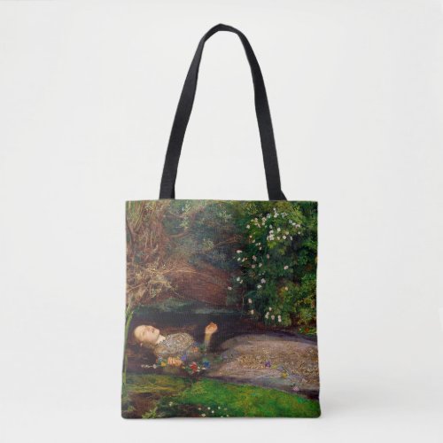 Ophelia John Everett Millais 1851_1852 Tote Bag