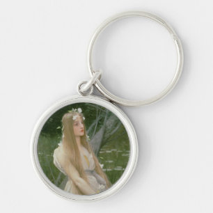 Ophelia (oil on canvas) keychain