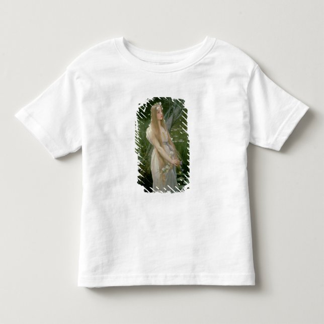 Ophelia (oil on canvas) toddler t-shirt (Front)
