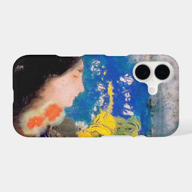 Ophelia, Redon Case-Mate iPhone Case (Back (Horizontal))