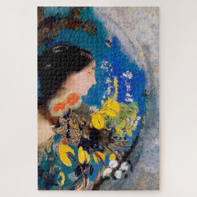 Ophelia, Redon Jigsaw Puzzle (Vertical)