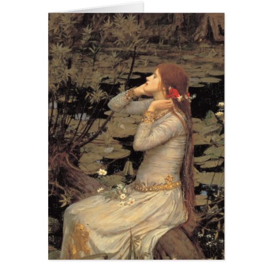 Ophelia with Streaming Red Hair (Front)