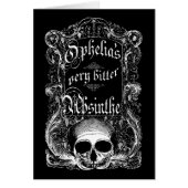 Ophelia's Very Bitter Absinthe (Front)