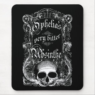 Ophelia's Very Bitter Absinthe Mouse Pad