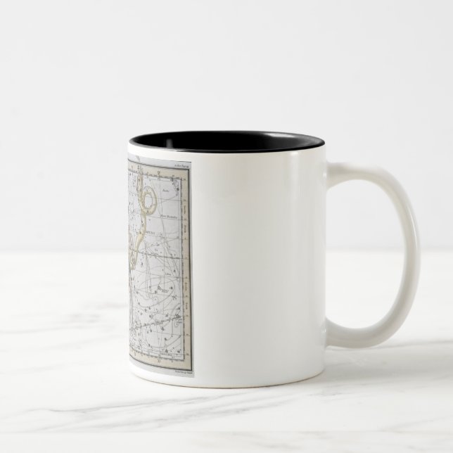Ophiuchus or Serpentarius, from 'A Celestial Atlas Two-Tone Coffee Mug (Right)