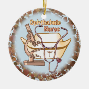 Ophthalmic Nurse ornament