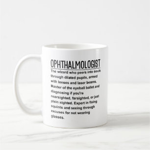 Ophthalmologist coffee mug