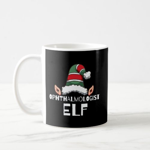 Ophthalmologist Elf Fun Doctor Christmas Holidays  Coffee Mug