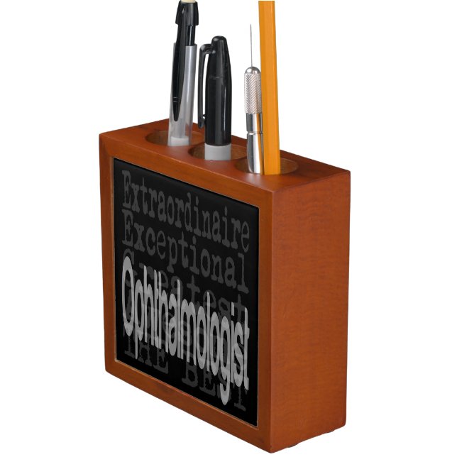 Ophthalmologist Extraordinaire Desk Organizer (In Situ)