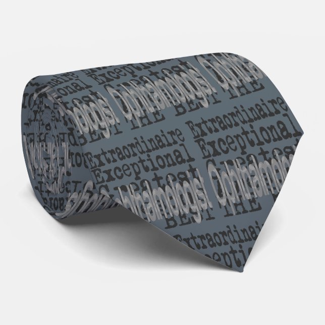 Ophthalmologist Extraordinaire Neck Tie (Rolled)