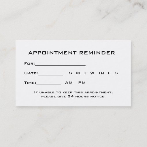 Ophthalmologist Eye Exam Appointment Reminder | Zazzle