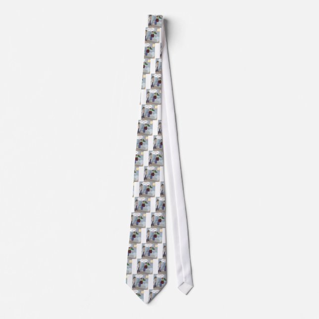 Ophthalmologist Finds A Parade Eye Floater Neck Tie (Front)