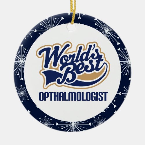 Ophthalmologist Gift Ornament