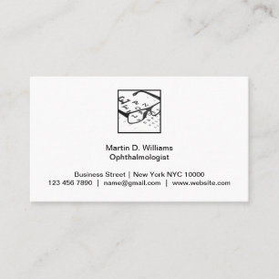 Ophthalmologist Medical Business Cards