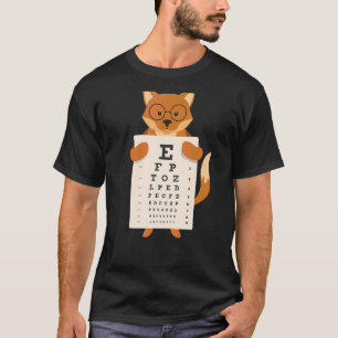 Ophthalmologist Optician Eyeglasses Optometrist T-Shirt