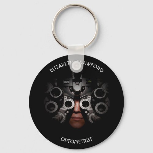 Ophthalmologist Optometrist Optician Test Vision Keychain