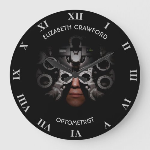 Ophthalmologist Optometrist Optician Test Vision Large Clock