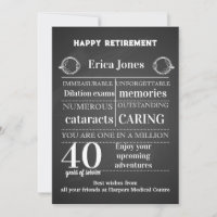 Ophthalmologist retirement gift for boss